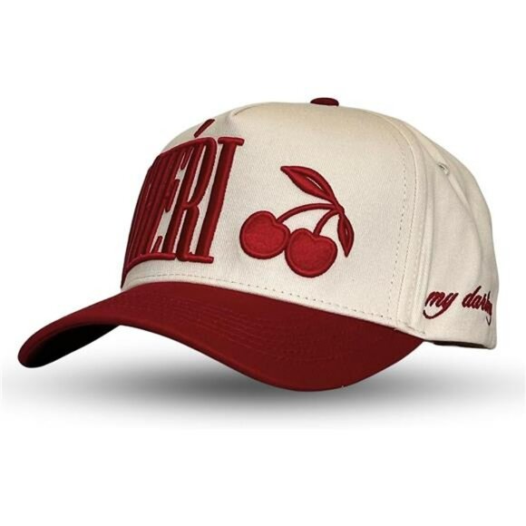 Vintage trucker hat snapback retro baseball cap red western country camo cotton - Picture 1 of 7